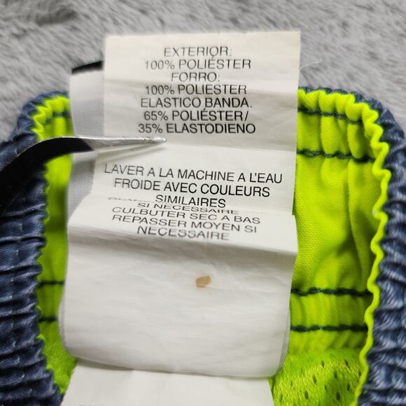 Nike Board Shorts Mens S Green Swim Trunks Logo Swoosh Lined Tie Front Pockets - Picture 6 of 12